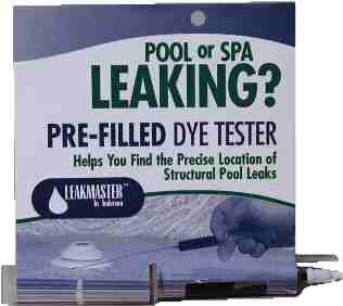 See if your pool or spa is leaking with Dye Tester